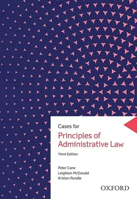 Případy pro principy správního práva - Cases for Principles of Administrative Law