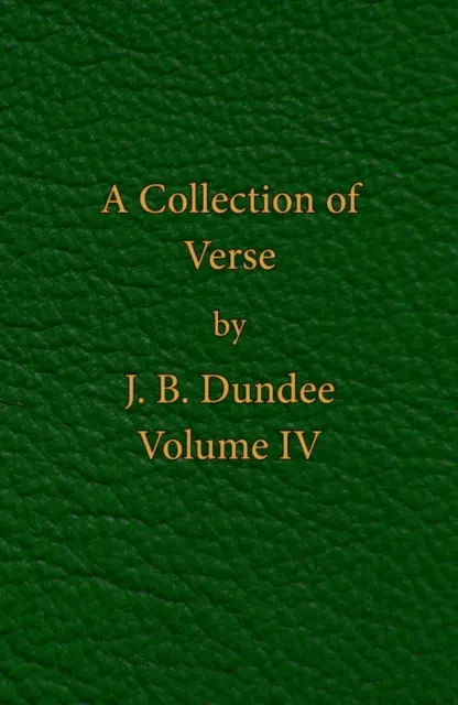 Sbírka veršů - svazek IV - Collection of Verse - Volume IV