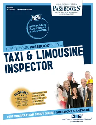 Inspektor taxi a limuzín (C-2552): Průvodce studijními sešity - Taxi and Limousine Inspector (C-2552): Passbooks Study Guide