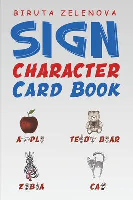 Kniha karet znakových postav - Sign Character Card Book
