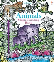 Kniha Kouzelné malování zvířat - Animals Magic Painting Book