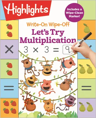 Pište a stírejte Zkusíme násobilku - Write-On Wipe-Off Let's Try Multiplication