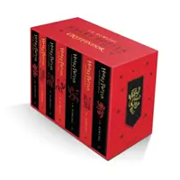 Harry Potter Nebelvír - edice v brožované vazbě - Harry Potter Gryffindor House Editions Paperback Box Set