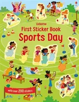 První samolepková knížka Sportovní den - First Sticker Book Sports Day