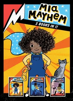 MIA Mayhem 3 knihy v 1!: MIA Mayhem je superhrdina!; MIA Mayhem se učí létat!; MIA Mayhem vs. superšikana! - MIA Mayhem 3 Books in 1!: MIA Mayhem Is a Superhero!; MIA Mayhem Learns to Fly!; MIA Mayhem vs. the Super Bully