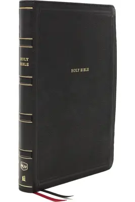 Nkjv, Deluxe End-Of-Verse Reference Bible, Personal Size Large Print, Leathersoft, Black, Thumb Indexed, Red Letter Edition, Comfort Print: Bible svatá - Nkjv, Deluxe End-Of-Verse Reference Bible, Personal Size Large Print, Leathersoft, Black, Thumb Indexed, Red Letter Edition, Comfort Print: Holy Bible