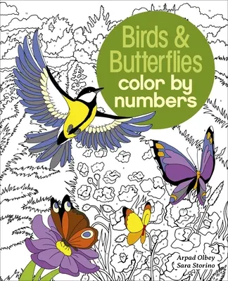 Ptáci a motýli Barvy podle čísel - Birds & Butterflies Color by Numbers