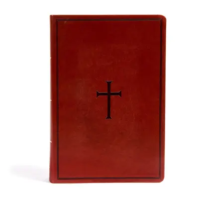 Referenční bible KJV Super Giant Print, hnědá Leathertouch, s indexem - KJV Super Giant Print Reference Bible, Brown Leathertouch, Indexed