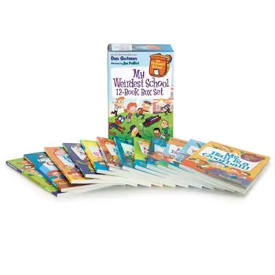 Moje nejdivnější škola: Box Set 12 knih: Knihy 1-12 - My Weirdest School 12-Book Box Set: Books 1-12