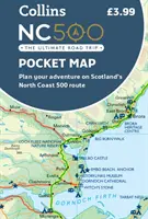 Kapesní mapa NC500 - naplánujte si dobrodružství na trase 500 na severním pobřeží Skotska - NC500 Pocket Map - Plan Your Adventure on Scotland's North Coast 500 Route