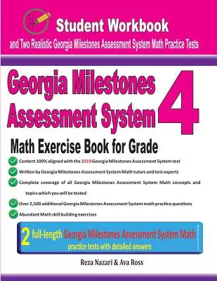 Georgia Milestones Assessment System Math Exercise Book for Grade 4: Student Workbook and Two Realistic Gmas Math Tests (Cvičebnice pro žáky a dva realistické testy z matematiky) - Georgia Milestones Assessment System Math Exercise Book for Grade 4: Student Workbook and Two Realistic Gmas Math Tests