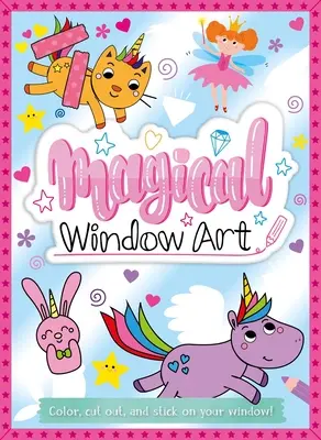 Kouzelné umění na okně: Vymaluj, vystřihni a nalep na okno! - Magical Window Art: Color, Cut, and Stick on Your Window!