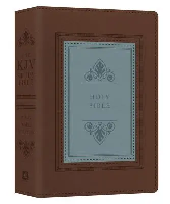 Studijní bible KJV - velký tisk - indexovaná [teal Inlay] - The KJV Study Bible - Large Print - Indexed [teal Inlay]