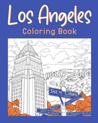 Los Angeles Omalovánky - Los Angeles Coloring Book