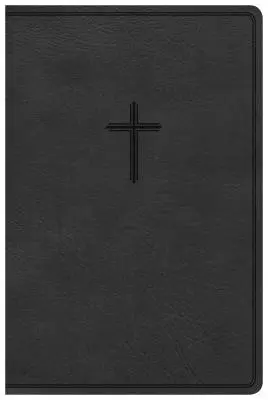 CSB Everyday Study Bible, Black Leathertouch: Snadné přenášení, popisovač na stuze, snadno čitelná Bible Seri - CSB Everyday Study Bible, Black Leathertouch: Black Letter, Study Notes, Illustrations, Aricles, Easy-To-Carry, Ribbon Marker, Easy-To-Read Bible Seri