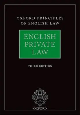 Anglické soukromé právo - English Private Law