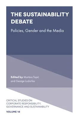 Debata o udržitelnosti: Debata o udržitelnosti: politika, gender a média - The Sustainability Debate: Policies, Gender and the Media