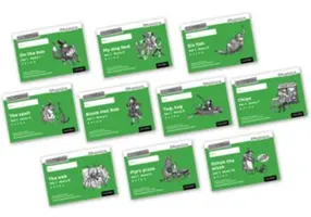 Read Write Inc. Phonics: Smíšené balení po 10 kusech. - Read Write Inc. Phonics: Black and White Green Set 1 Storybooks Mixed Pack of 10