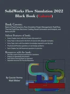 SolidWorks Flow Simulation 2022 Black Book (Barevná) - SolidWorks Flow Simulation 2022 Black Book (Colored)