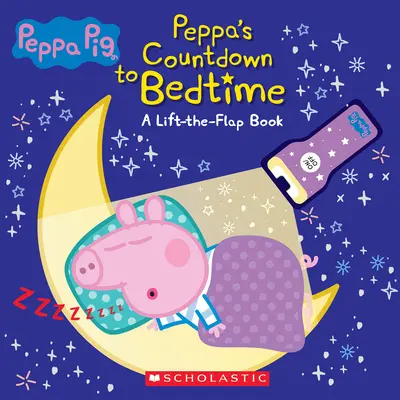 Countdown to Bedtime (Media Tie-In) (Odpočítávání do večerky): Zvedací knížka se svítilnou (Prasátko Peppa) - Countdown to Bedtime (Media Tie-In): Lift-The-Flap Book with Flashlight (Peppa Pig)