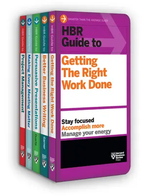Sbírka HBR Průvodce efektivním manažerem - HBR Guides to Being an Effective Manager Collection