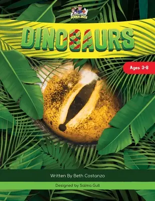 Pracovní sešit s aktivitami s dinosaury pro děti od 3 do 8 let: Zábavný pracovní sešit pro děti k učení - Dinosaur Activity Workbook for Kids Ages 3-8: A Fun Kid Workbook for Learning