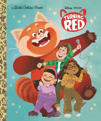 Disney/Pixar Turning Red Malá zlatá kniha - Disney/Pixar Turning Red Little Golden Book