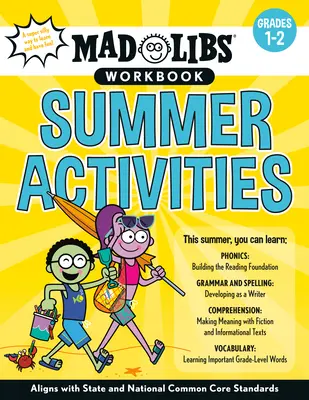 Pracovní sešit Mad Libs: Letní aktivity: Největší slovní hra na světě: Pracovní sešit - Mad Libs Workbook: Summer Activities: World's Greatest Word Game
