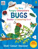 Samolepky a omalovánky Velmi hladová housenka a její brouci - Very Hungry Caterpillar's Bugs Sticker and Colouring Book