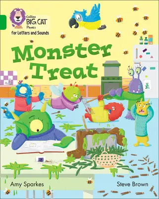 Pohoštění pro příšery - Kapela 05/Zelená - Monster Treat - Band 05/Green