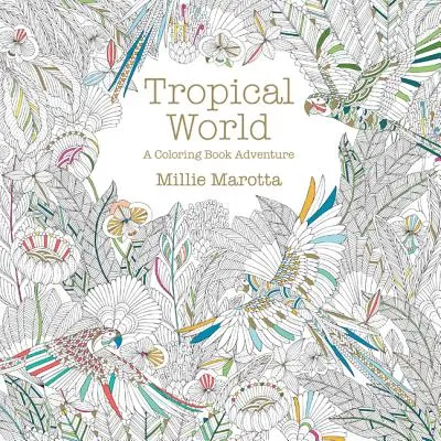 Tropický svět: Dobrodružství s omalovánkami - Tropical World: A Coloring Book Adventure