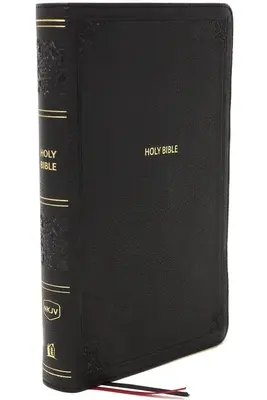 NKJV, referenční bible, kompaktní, kožená, černá, edice Red Letter, pohodlný tisk: Bible svatá, Nová verze krále Jakuba - Nkjv, Reference Bible, Compact, Leathersoft, Black, Red Letter Edition, Comfort Print: Holy Bible, New King James Version