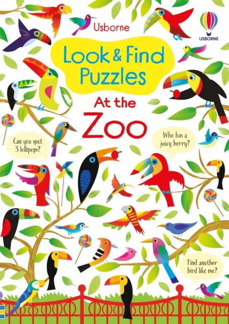 Hledej a najdi hádanky v zoo - Look and Find Puzzles At the Zoo