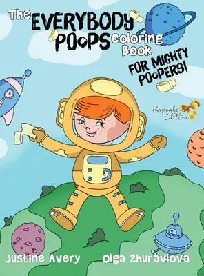 Knížka omalovánek Everybody Poops for Mighty Poopers! - The Everybody Poops Coloring Book for Mighty Poopers!