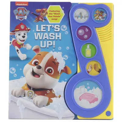 Little Music Note 6-Button Plus Tlapková patrola Pojďme se umýt! - Little Music Note 6-Button Plus Paw Patrol Let's Wash Up!