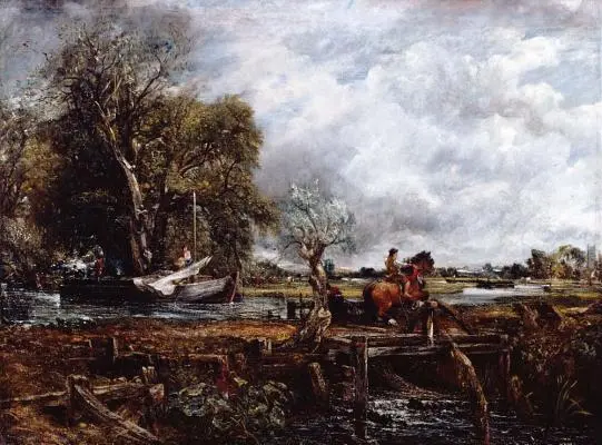 John Constable - Skákající kůň - John Constable - The Leaping Horse