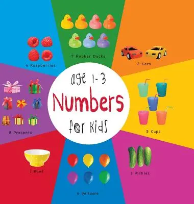 Čísla pro děti od 1 do 3 let (Engage Early Readers: Children's Learning Books) s EBOOKEM ZDARMA - Numbers for Kids age 1-3 (Engage Early Readers: Children's Learning Books) with FREE EBOOK