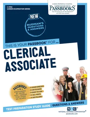 Administrativní pracovník (C-3700): Průvodce studijními sešity (7007) - Clerical Associate (C-3700): Passbooks Study Guide