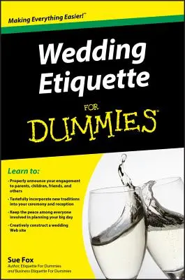 Svatební etiketa pro blbce - Wedding Etiquette for Dummies