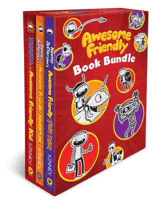 Úžasný přátelský knižní balíček - Awesome Friendly Book Bundle