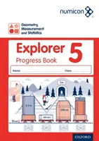 Numicon: Geometrie Měření a statistika 5 Explorer Progress Book - Numicon: Geometry Measurement and Statistics 5 Explorer Progress Book