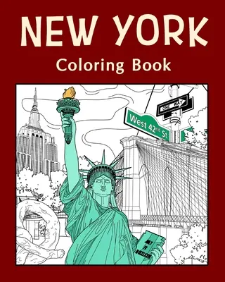 New York Omalovánky - New York Coloring Book