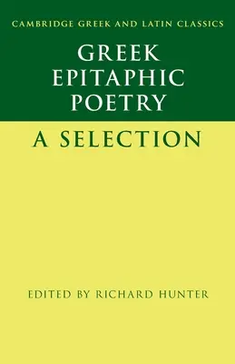 Řecká epitafická poezie: Epifická epitafie: výběr - Greek Epitaphic Poetry: A Selection