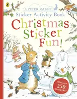 Králíček Petr Vánoční zábavné samolepkové aktivity - Peter Rabbit Christmas Fun Sticker Activity Book