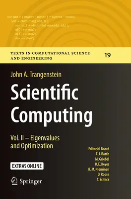 Vědecké výpočty: II - Vlastní čísla a optimalizace - Scientific Computing: Vol. II - Eigenvalues and Optimization