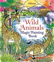 Kouzelné malování divokých zvířat - Wild Animals Magic Painting Book
