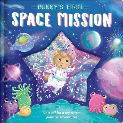 Králíčkova první vesmírná mise: S třpytivým pouzdrem - Bunny's First Space Mission: With Glitter Pouch