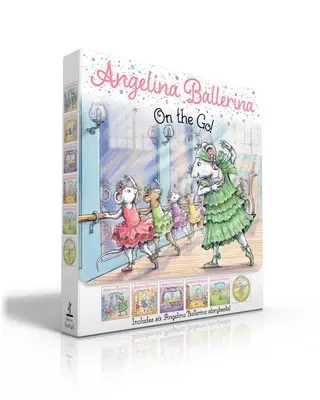Angelina Ballerina na cestách!: Angelina Ballerina v baletní škole; Angelina Ballerina se obléká; Velké sny!; Střední scéna; Den rodinné zábavy; Seznamte se s An - Angelina Ballerina on the Go!: Angelina Ballerina at Ballet School; Angelina Ballerina Dresses Up; Big Dreams!; Center Stage; Family Fun Day; Meet An