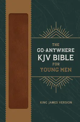 Bible KJV pro mladé muže na cesty [dřevěný kaštan] - The Go-Anywhere KJV Bible for Young Men [Woodgrain Chestnut]