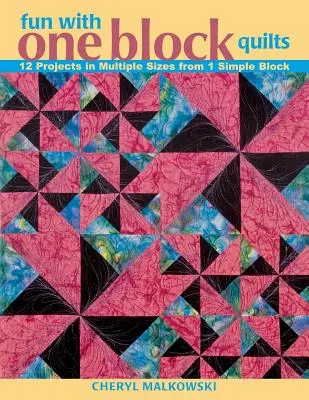 Fun with One Block Quilts - Print on Demand Edition (Zábava s prošívanými přikrývkami z jednoho bloku) - Fun with One Block Quilts - Print on Demand Edition